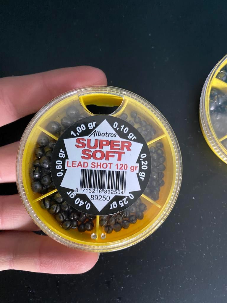 Albatros Lood dispenser 120gr 6 vaks, D, Dobber of Lood, Nieuw, Ophalen of Verzenden