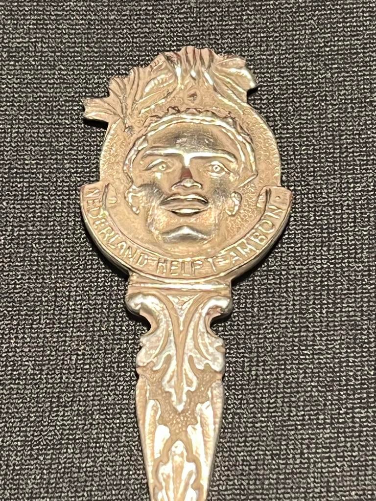 Prachtig vintage bewerkt lepeltje., Antiek en Kunst, Antiek | Bestek, Ophalen of Verzenden