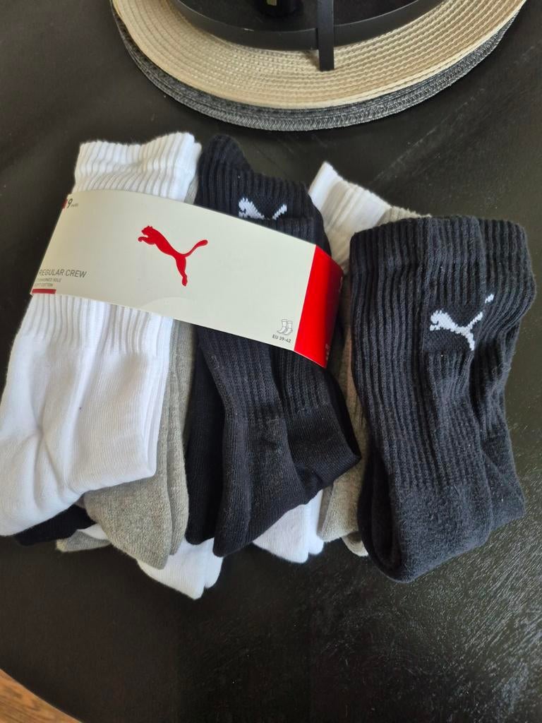 PUMA sokken 9 paar, maat 39-424, Ophalen of Verzenden, Maat 39 t/m 42