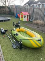 Elektrisch aangedreven opblaasboot, Watersport en Boten, Kano's, Ophalen, Opblaasbaar, Overige typen, Twee personen