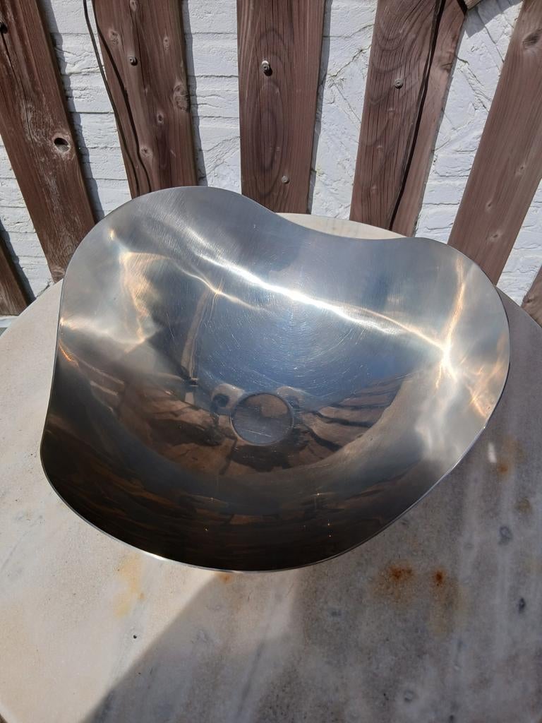 Georg Jensen Denmark Bloom Schaal, Overige materialen, Gebruikt, Schaal, Ophalen of Verzenden