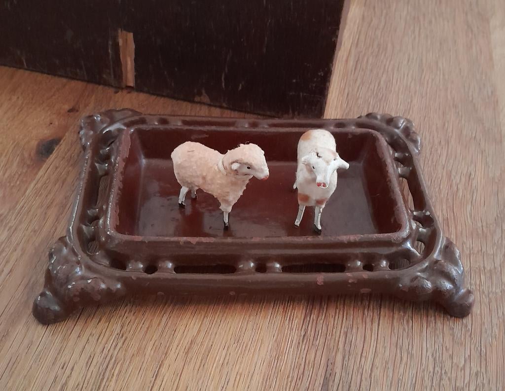 ~ Antieke Gietijzeren Kwispedoor Spuugbak, Antiek en Kunst, Ophalen of Verzenden