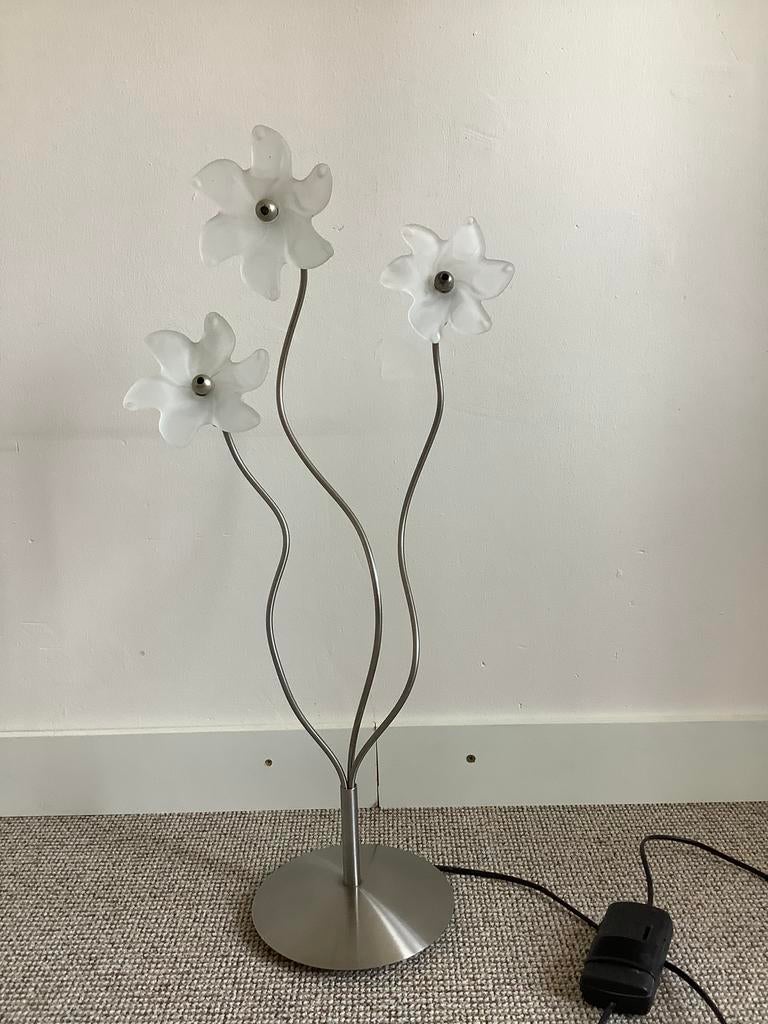 Harco loor tafel lamp, Ophalen, Gebruikt, Design, Glas