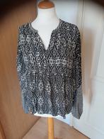 Zwart creme blouse van Summum maat 42 Ibiza stijl, Kleding | Dames, Blouses en Tunieken, Summum, Verzenden, Zo goed als nieuw