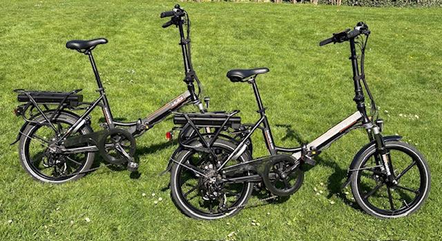 2x Elektrische vouwfietsen Lacros Scamper S400, Fietsen en Brommers, Versnellingen, Zo goed als nieuw, Ophalen, Overige merken