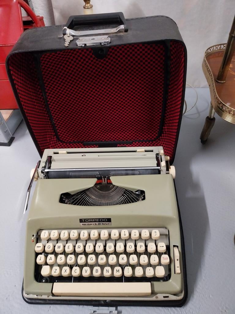 Vintage Torpedo typemachine, Diversen, Typemachines, Ophalen