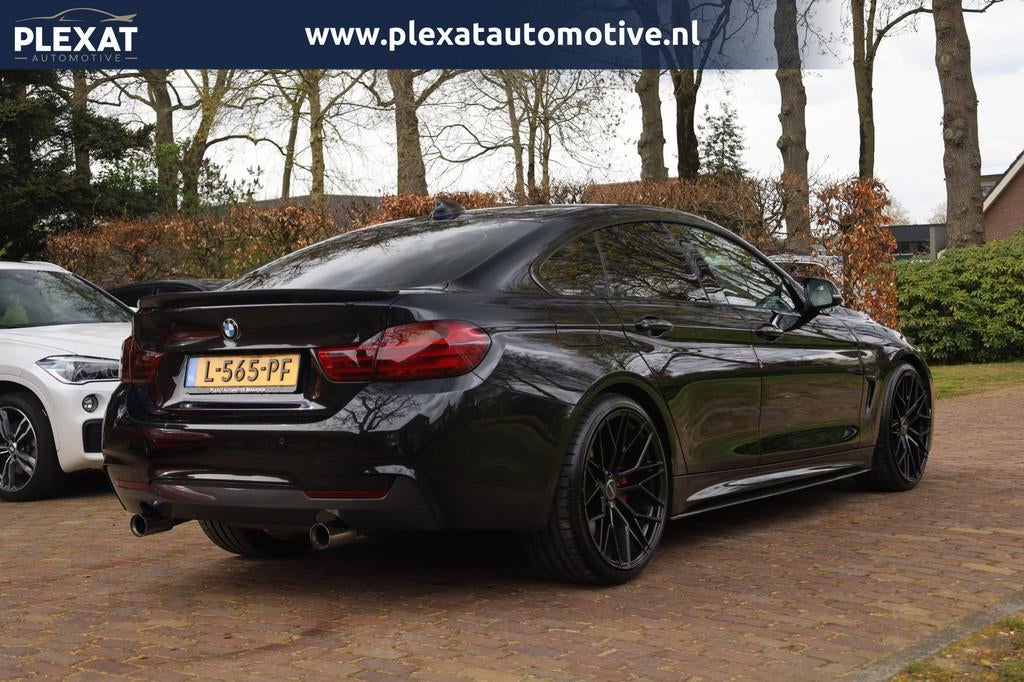 BMW 4-serie Gran Coupé 435i High Executive Aut. | M-pakket, Achterwielaandrijving, Gebruikt, Zwart, Leder