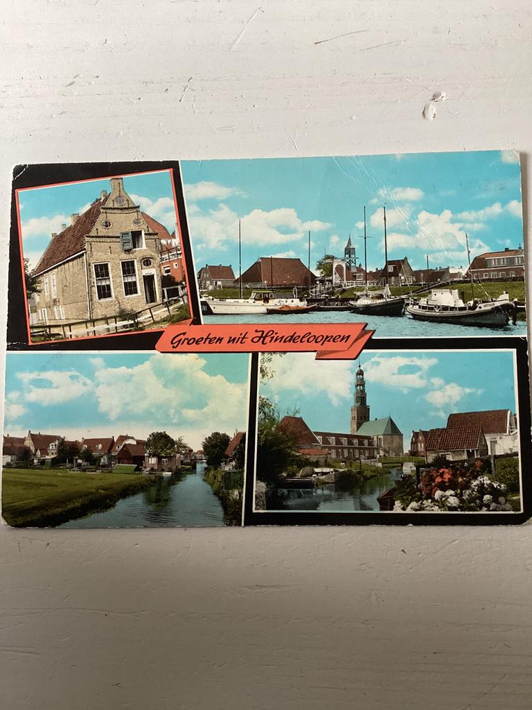 Ansichtkaart Hindeloopen, Verzenden, 1980 tot heden, Gelopen, Friesland