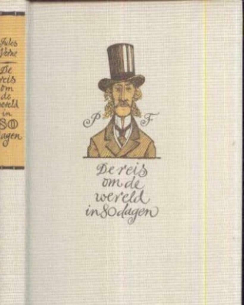 Jules verne - de reis om de wereld in 80 dagen(1973), Boeken, Ophalen of Verzenden, Zo goed als nieuw, Jules Verne