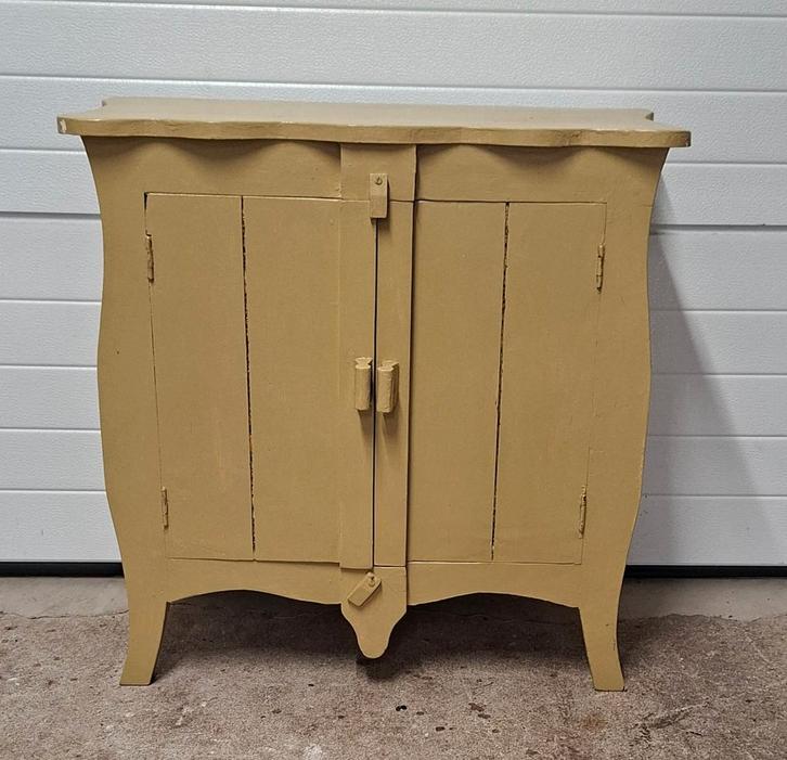 Kastje brocante vintage halkastje nachtkastje, Huis en Inrichting, Kasten | Overige, Ophalen of Verzenden