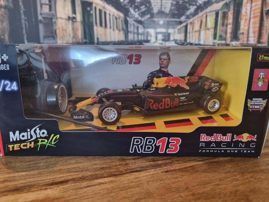 Maisto Tech R/C Red Bull Racing RB13 Max Verstappen, Elektro, Nieuw, Ophalen of Verzenden, Auto onroad