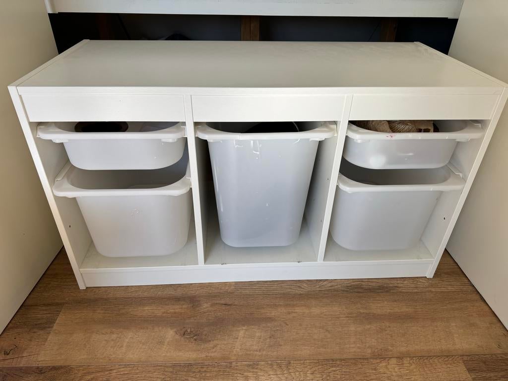 IKEA TROFAST opbergcombinatie met bakken, Ophalen, Gebruikt