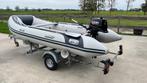 Nimarine Rubberboot/motor en trailer plus toebehoren, Watersport en Boten, Aluminium, Zo goed als nieuw, Benzine, Minder dan 70 pk