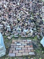 ) Partij oud gebakken klinkers keiformaat onderbestrating (, Gebruikt, Keramiek, Klinkers, DeStenenMan
