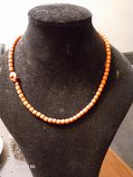 Bloedkoraal ketting 1 streng, Sieraden, Tassen en Uiterlijk, Kettingen, Ophalen of Verzenden, Zo goed als nieuw, Rood, Steen of Mineraal