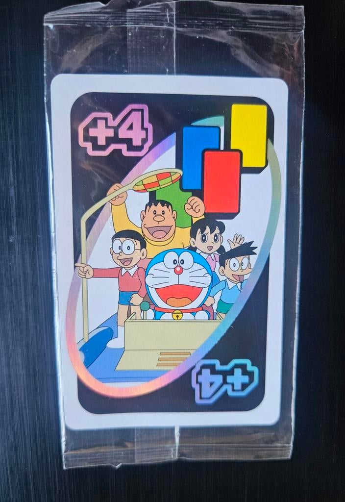 Uno Doraemon Wild +4 World Hobby Fair 2017 (Japan), Ophalen of Verzenden, Nieuw