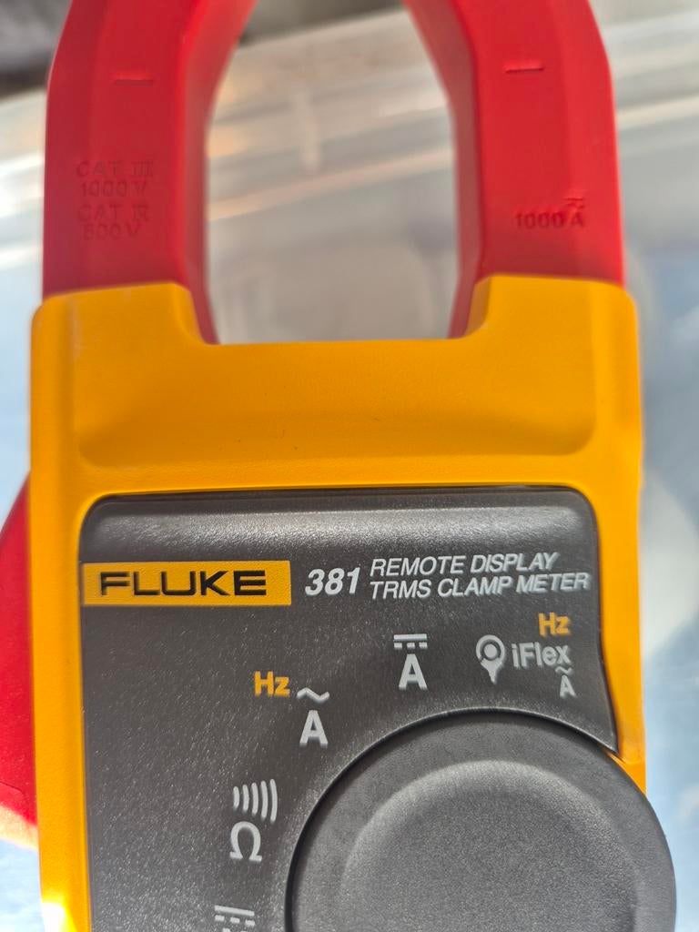 Fluke 381 TRMS Stroomtang met Afneembaar Display, Ophalen of Verzenden, Gebruikt, Elektriciteit