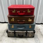 Vintage Koffers Set - Decoratie & Theater, Ophalen, Gebruikt, Overige materialen, Minder dan 50 cm