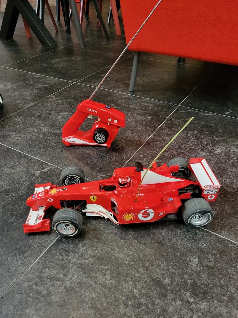Nikko Ferrari F2003-GA RC Auto 1:10, Elektro, Verzenden, Zo goed als nieuw, Schaal 1:10