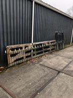 Metalen hek werken voor de tuin en afscheiding, Tuin en Terras, Tuinhekken en Hekwerk, Ophalen of Verzenden, Gebruikt, IJzer, Sierhekwerk