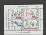 Zweden blok Ateletiek (1986)., Verzenden, Zweden, Postfris