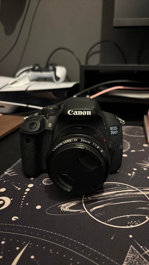 Canon 700D met vele objectieven & accessoires, Gebruikt, Spiegelreflex, Canon, Minder dan 4 keer