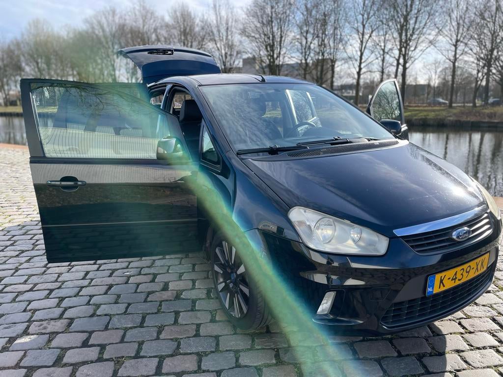 Ford C-Max 1.8 92KW 2010 NIEUWE APK, Auto's, Ford, Voorwielaandrijving, 125 pk, 4 cilinders, Zwart