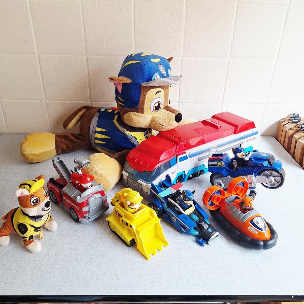 Paw Patrol Set van Knuffels / Auto's en Hondjes, Ophalen, Gebruikt, -, -