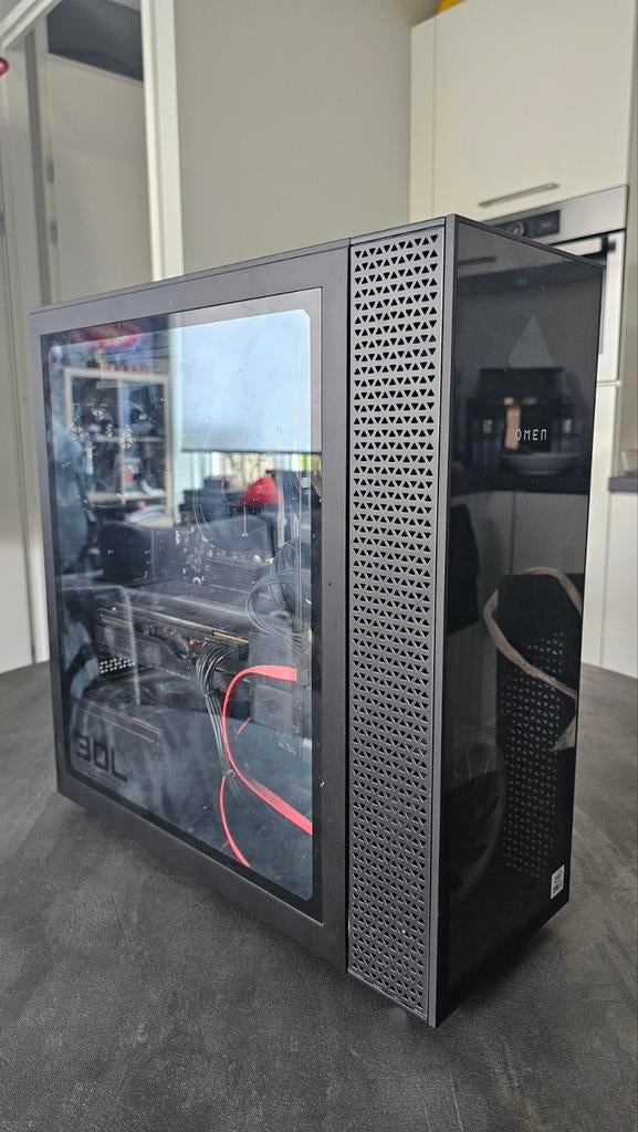 HP Omen 30L met RTX 3080 (en AOC Agon AG352UCG monitor), Ophalen, Gebruikt, Virtual Reality, HDD
