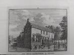 79 / Huis Batenstein bij Harmelen Gravure uit 18 eeuw, Ophalen of Verzenden