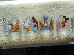 4 Disney glaasjes, Ophalen, Overige figuren, Gebruikt, Servies