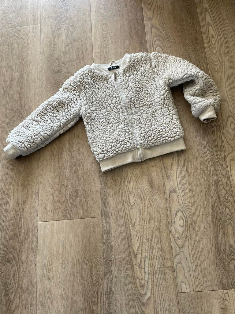 Heerlijke wollie wollie vest, maat 122 / 128, Ophalen of Verzenden, Zo goed als nieuw, Meisje, Trui of Vest