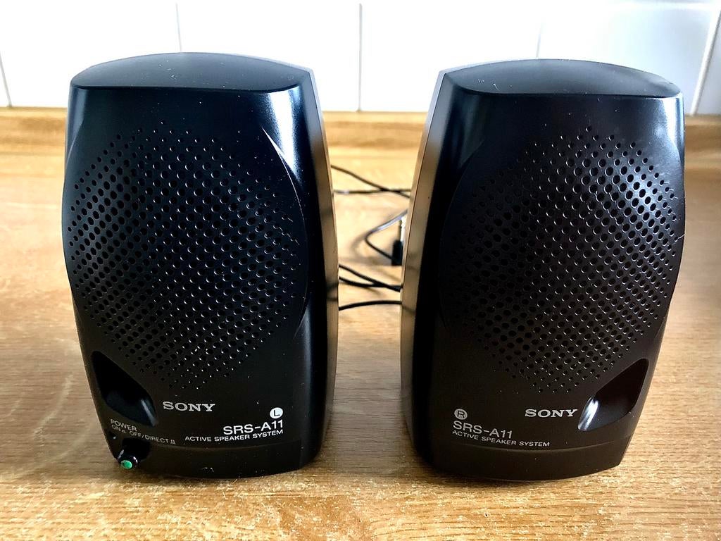 Sony SRS-A11 Active Speaker System, Ophalen of Verzenden, Zo goed als nieuw, Sony, Minder dan 60 watt