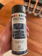 5 bussen mat zwarte spuitverf, Doe-het-zelf en Verbouw, Verf, Beits en Lak, Ophalen, Nieuw, Zwart, Verf