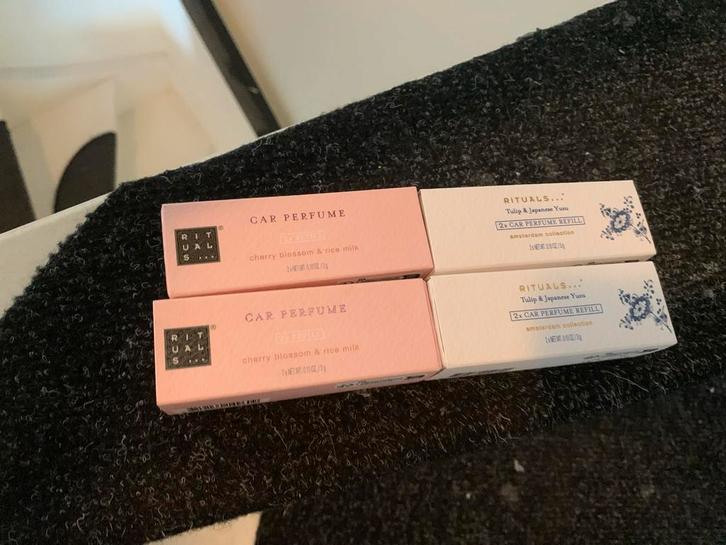 Rituals Autoparfum Navullingen - Cherry Blossom & Tulip Yuzu, Sieraden, Tassen en Uiterlijk, Uiterlijk | Parfum, Nieuw, Ophalen of Verzenden