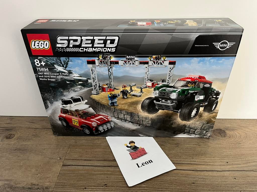 Lego Speed Champions 75894 Mini Cooper set - Nieuw in doos!, Lego, Nieuw, Complete set, Ongeopend/sealed