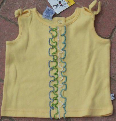 Geel Sprockets shirt maat 68 *NIEUW* (2267) a, Kinderen en Baby's, Babykleding | Maat 68, Sprockets, Meisje, Nieuw, Ophalen of Verzenden