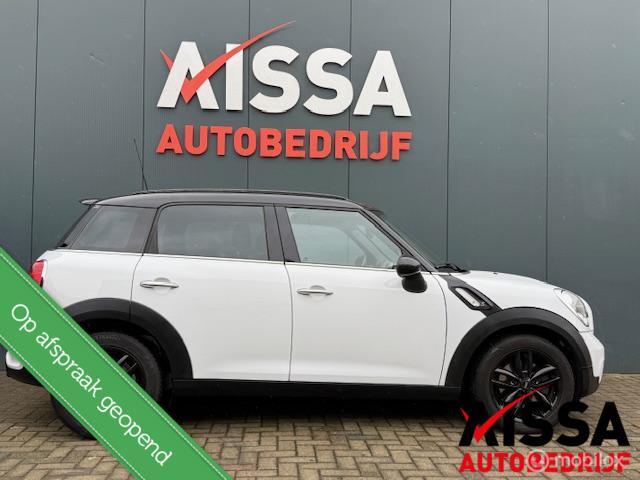 Mini Countryman 1.6 Cooper S Chili PDC,PanoramadakAutomaat,c, Auto's, Mini, Euro 5, Gebruikt, USB, Wit