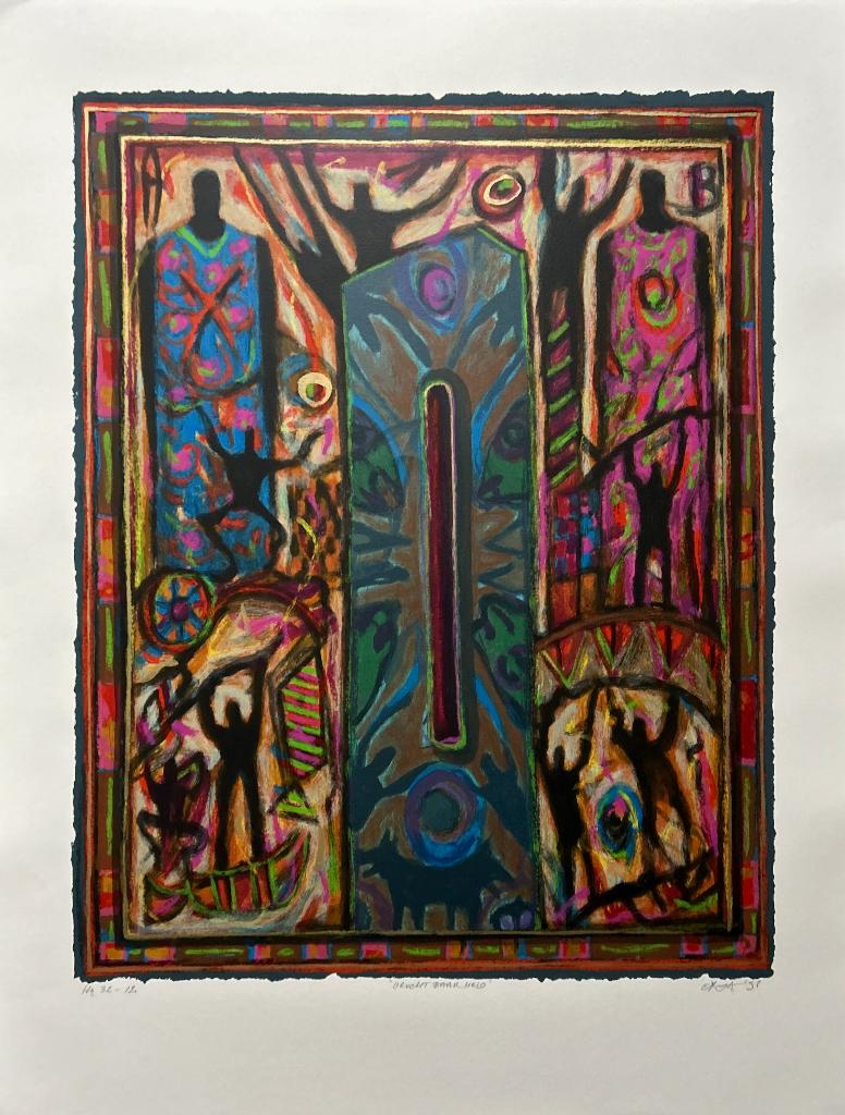 Zeefdruk Eric Toebosch - Vruchtbaarheid, Verzenden