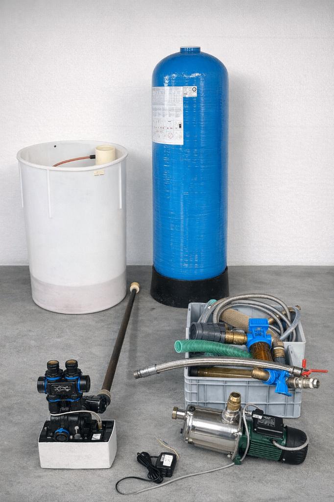 Waterfilter grondwater complete set, Tuin en Terras, Waterpompen, Ophalen, Gebruikt, Overige typen