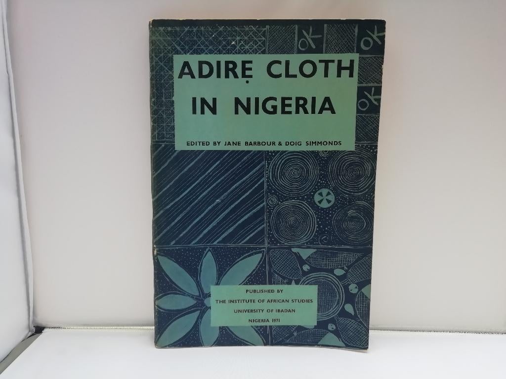 Adire Cloth in Nigeria 1971, Afrika, Ophalen of Verzenden, Zie beschrijving, 20e eeuw of later