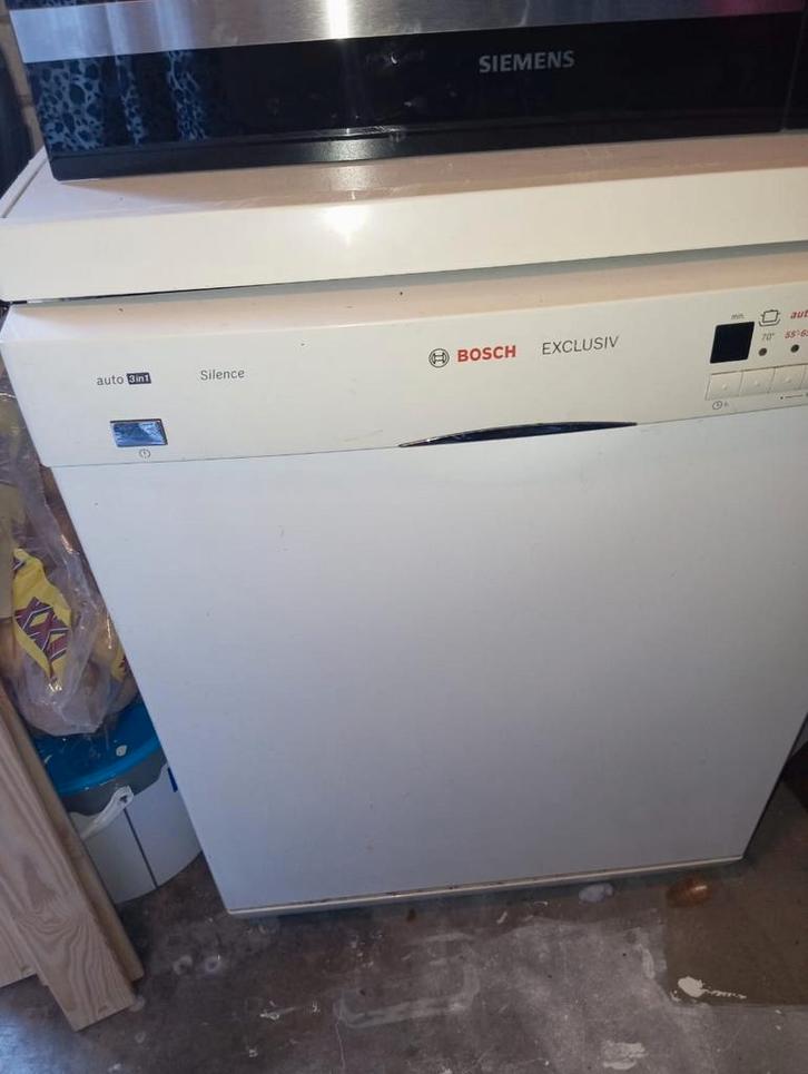 Bosch Exclusiv Silence vaatwasser, Witgoed en Apparatuur, Vaatwasmachines, Gebruikt, Vrijstaand, 85 tot 90 cm, 60 cm of meer, 10 tot 14 liter