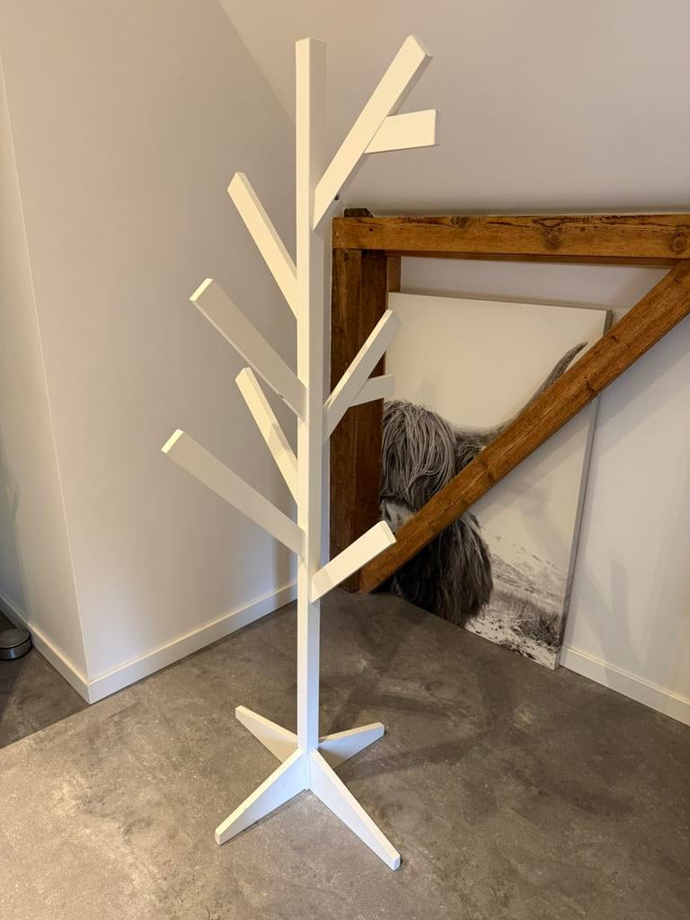 Kapstok boom, Zo goed als nieuw, Minder dan 100 cm, Hout, Ophalen