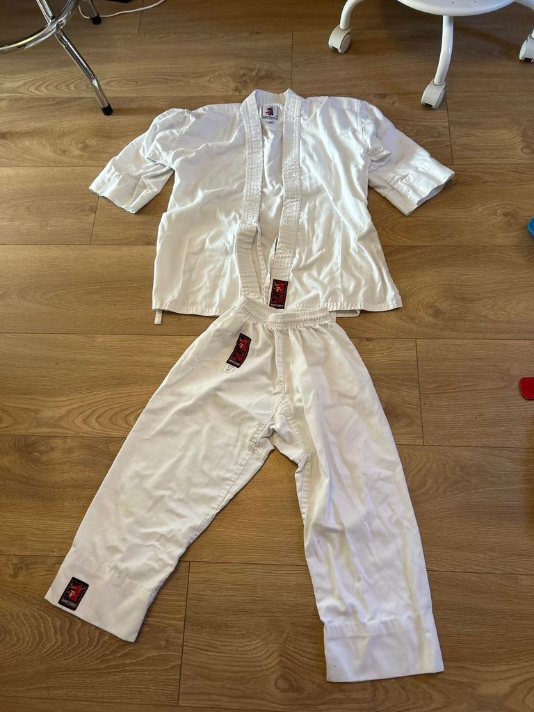 Vechtsport pak kind maat 150, Ophalen, Gebruikt, Overige, Maat XS of kleiner