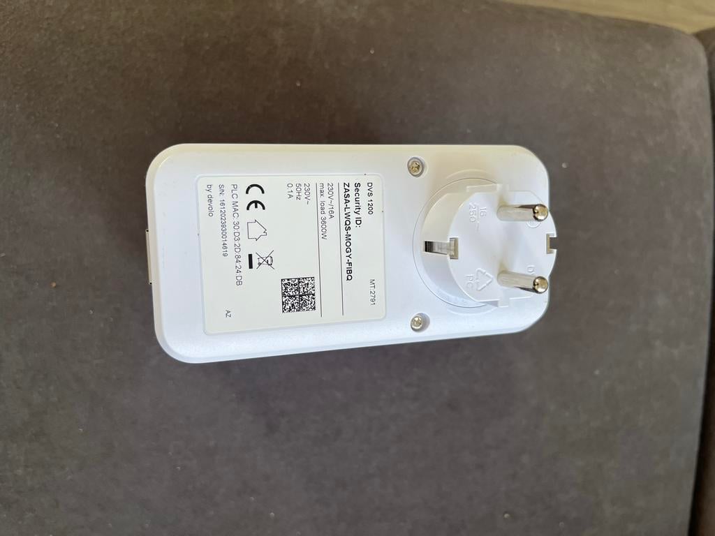 DVS1200 Adapters (3 stuks), Computers en Software, Powerlines, Ophalen of Verzenden, Zo goed als nieuw