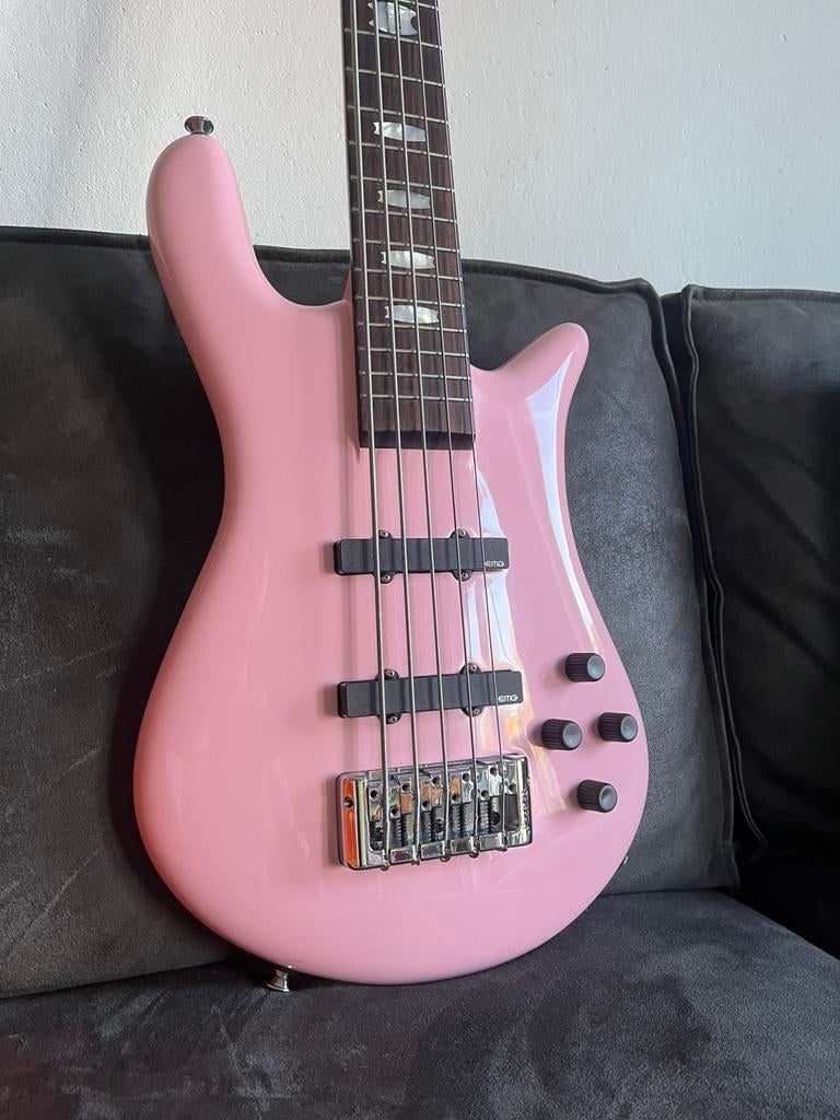 Spector Euro Classic 5 LTD shell pink, Muziek en Instrumenten, Ophalen, Zo goed als nieuw, Elektrisch, 5-snarig