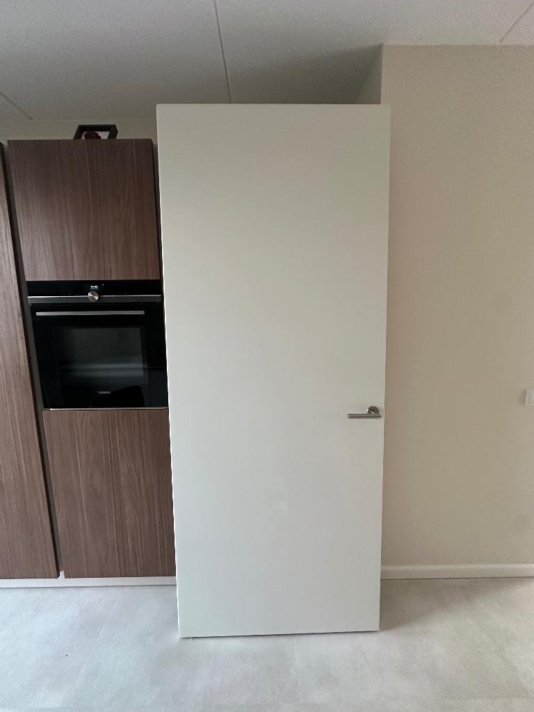 opdek binnendeur, Ophalen, Kunststof, 80 tot 100 cm, Binnendeur