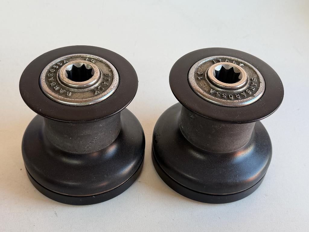 2 x Barbarossa Harken 16 two speed lier, Watersport en Boten, Ophalen of Verzenden, Gebruikt, Overige typen