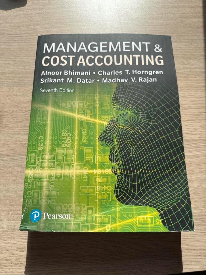 Management & Cost Accounting - Zevende Editie, Boeken, Economie, Management en Marketing, Gelezen, Economie en Marketing, Ophalen of Verzenden