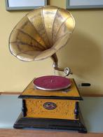 Antieke grammofoon, Ophalen